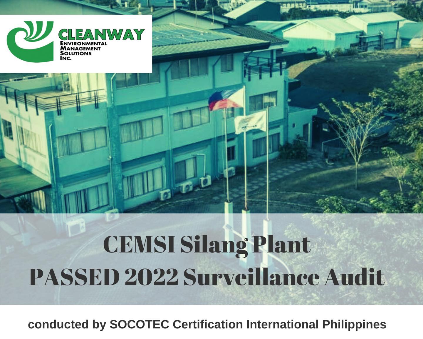 ISO Surveillance Audit 2022 CEMSI Silang