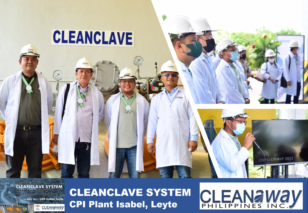Cleanaway CPI Leyte medical waste treatment