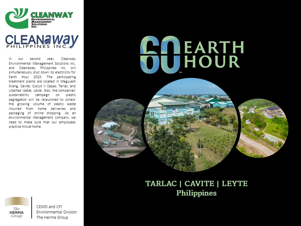 Cleanway Earth Hour 2023