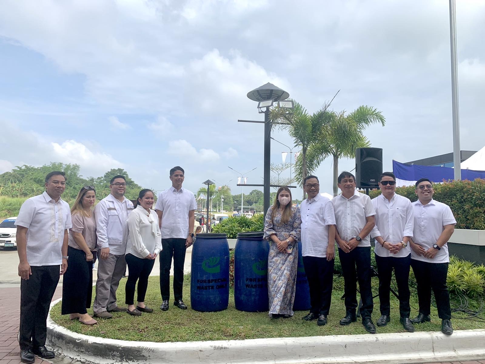 Cleanway donated hazwaste drums to LGU Silang
