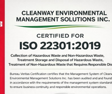 Cleanway ISO 22301.2019.1